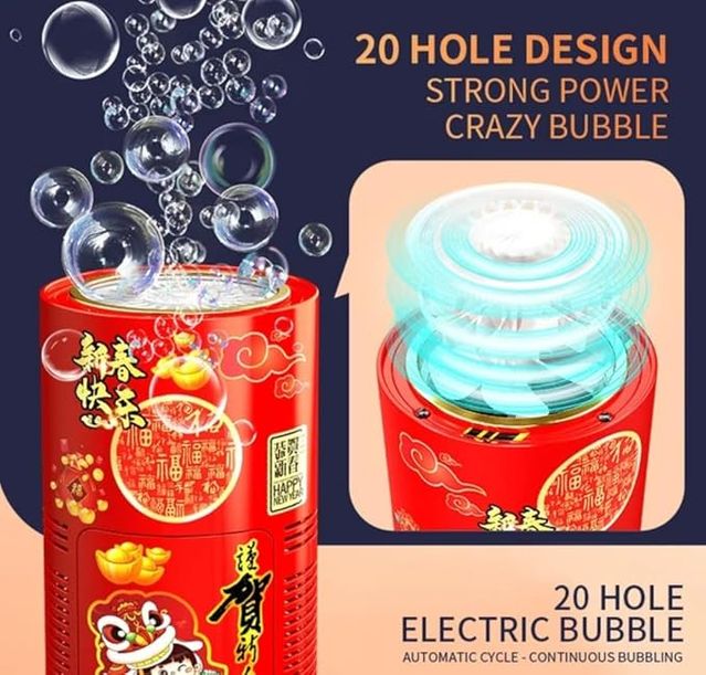 Automatic Bubble Machine Pack of-1