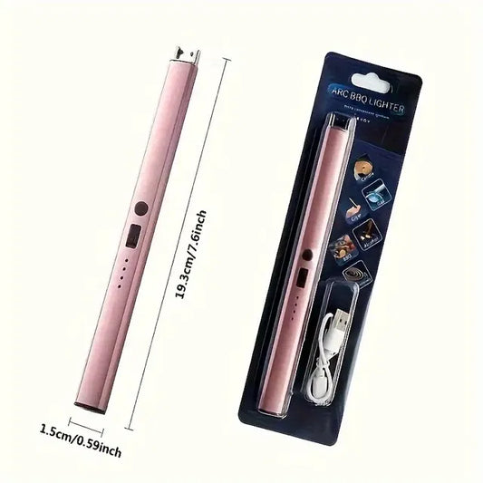 Wholesale Rechargeable USB Electric Lighter Candle Lighters for BBQ Plasma Lighter